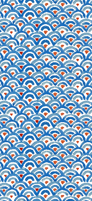 Rolgordijn verduisterend Kleurrijke schubben