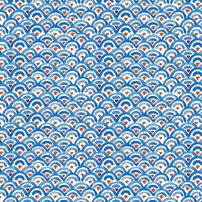 Rolgordijn verduisterend Kleurrijke schubben