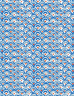 Rolgordijn verduisterend Kleurrijke schubben