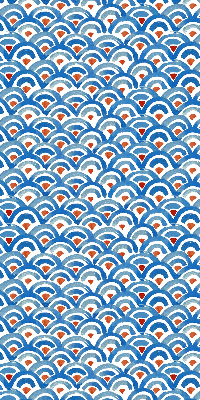 Rolgordijn verduisterend Kleurrijke schubben