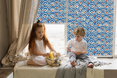 Rolgordijn verduisterend Kleurrijke schubben