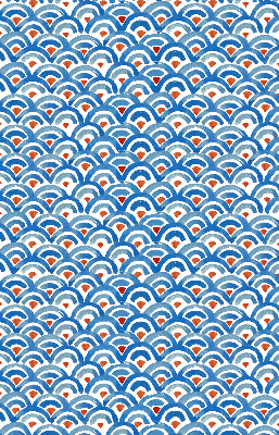 Rolgordijn verduisterend Kleurrijke schubben