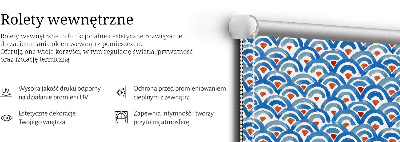 Rolgordijn verduisterend Kleurrijke schubben