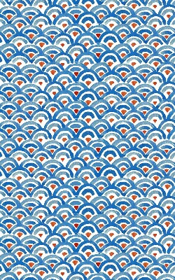 Rolgordijn verduisterend Kleurrijke schubben