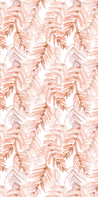 Rolgordijn verduisterend Roze bladeren