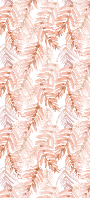 Rolgordijn verduisterend Roze bladeren