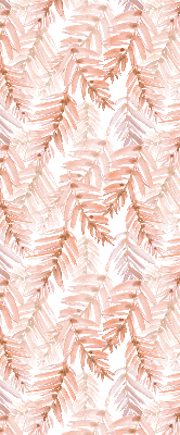 Rolgordijn verduisterend Roze bladeren