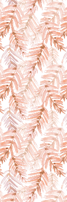 Rolgordijn verduisterend Roze bladeren