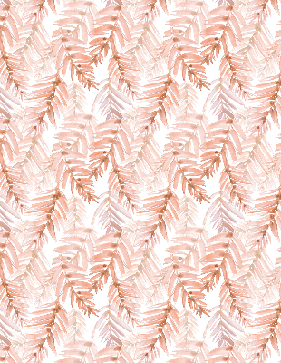 Rolgordijn verduisterend Roze bladeren