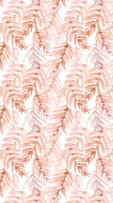 Rolgordijn verduisterend Roze bladeren