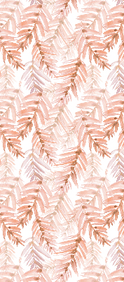 Rolgordijn verduisterend Roze bladeren