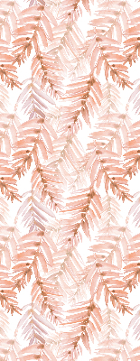 Rolgordijn verduisterend Roze bladeren