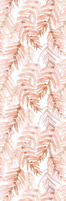 Rolgordijn verduisterend Roze bladeren