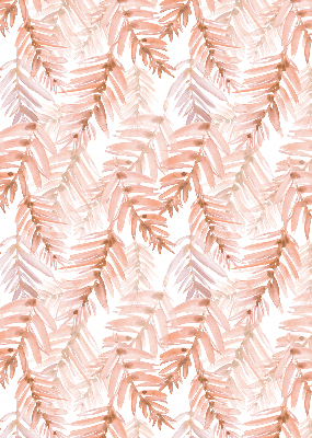 Rolgordijn verduisterend Roze bladeren