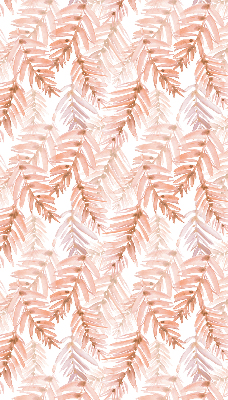 Rolgordijn verduisterend Roze bladeren