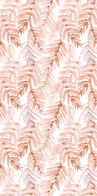 Rolgordijn verduisterend Roze bladeren