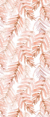 Rolgordijn verduisterend Roze bladeren