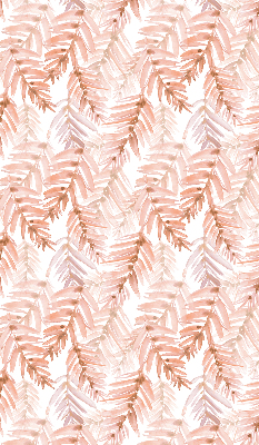 Rolgordijn verduisterend Roze bladeren