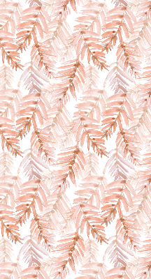 Rolgordijn verduisterend Roze bladeren