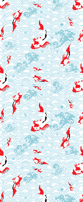 Rolgordijn voor het raam Vissen in het water