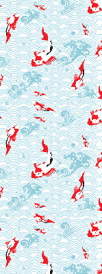 Rolgordijn voor het raam Vissen in het water