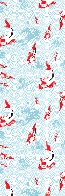 Rolgordijn voor het raam Vissen in het water