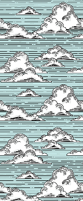 Rolgordijn verduisterend Wolken