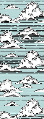 Rolgordijn verduisterend Wolken