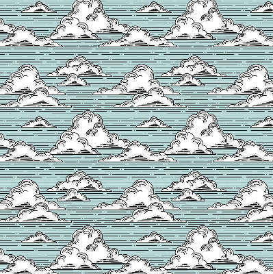 Rolgordijn verduisterend Wolken