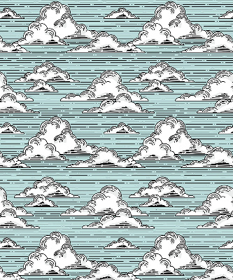 Rolgordijn verduisterend Wolken