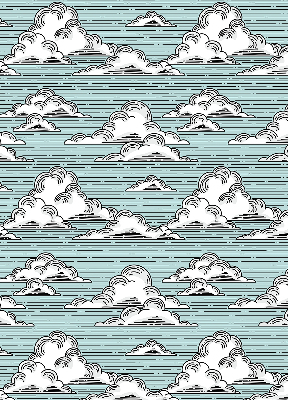 Rolgordijn verduisterend Wolken