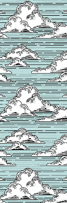 Rolgordijn verduisterend Wolken