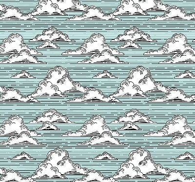 Rolgordijn verduisterend Wolken