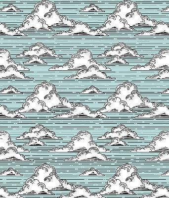 Rolgordijn verduisterend Wolken