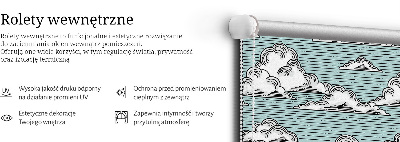 Rolgordijn verduisterend Wolken