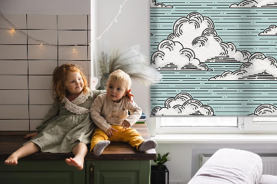 Rolgordijn verduisterend Wolken