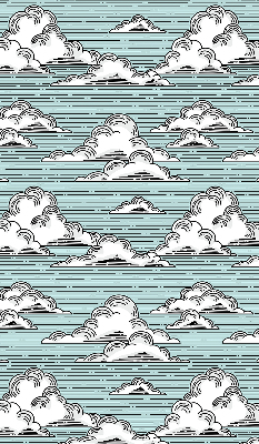 Rolgordijn verduisterend Wolken