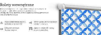 Rolgordijn voor het raam Sterpatroon