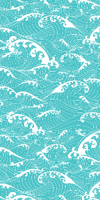 Rolgordijn verduisterend Golven