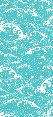 Rolgordijn verduisterend Golven