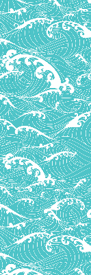 Rolgordijn verduisterend Golven