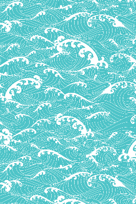 Rolgordijn verduisterend Golven