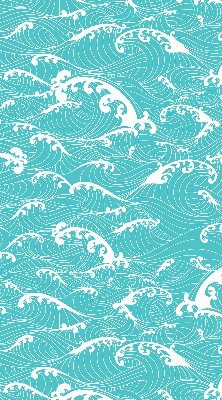 Rolgordijn verduisterend Golven