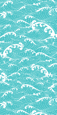 Rolgordijn verduisterend Golven