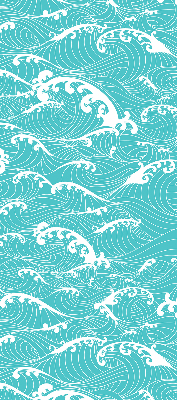 Rolgordijn verduisterend Golven