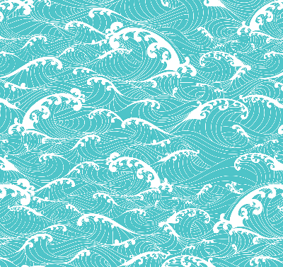 Rolgordijn verduisterend Golven