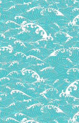 Rolgordijn verduisterend Golven