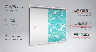 Rolgordijn verduisterend Golven