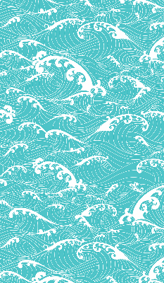 Rolgordijn verduisterend Golven