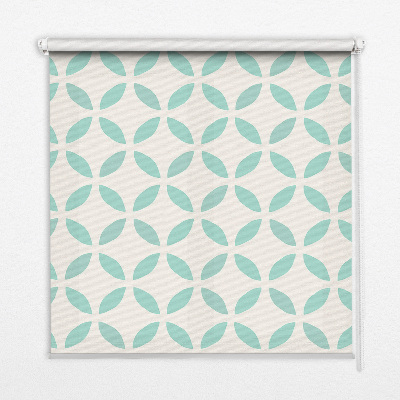 Rolgordijn voor het raam Beige patroon